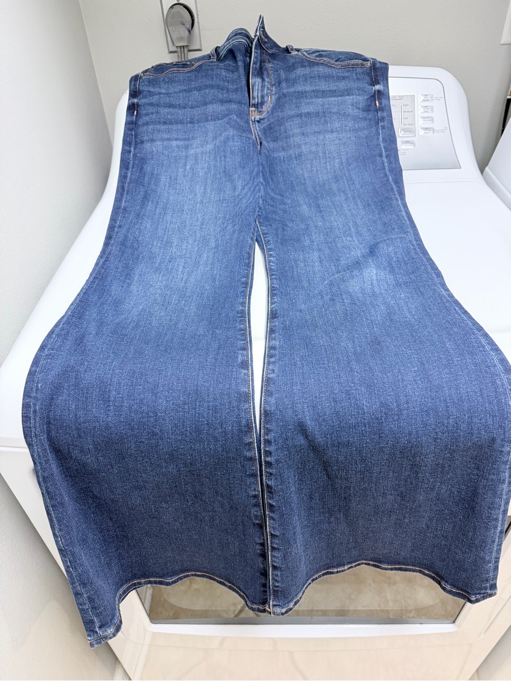 American Eagle Outfitters Dark Blue Flared Jeans